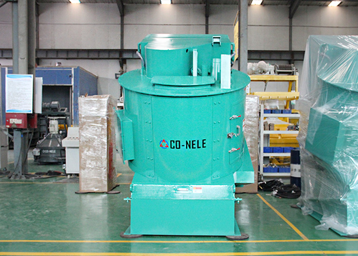 Mélangeur intensif pour matériaux réfractaires à haute abrasion